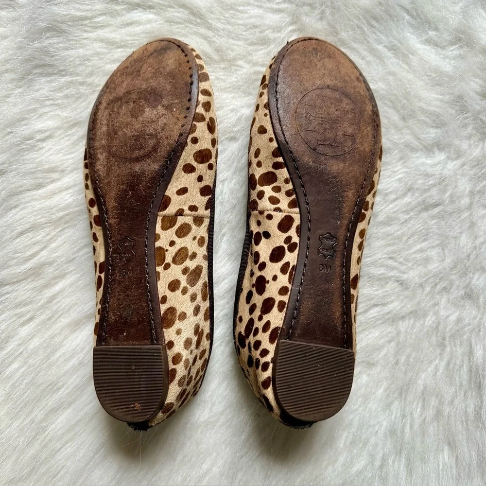 Tory Burch Chelsea Ballet Animal Print Flats - Picture 7 of 11